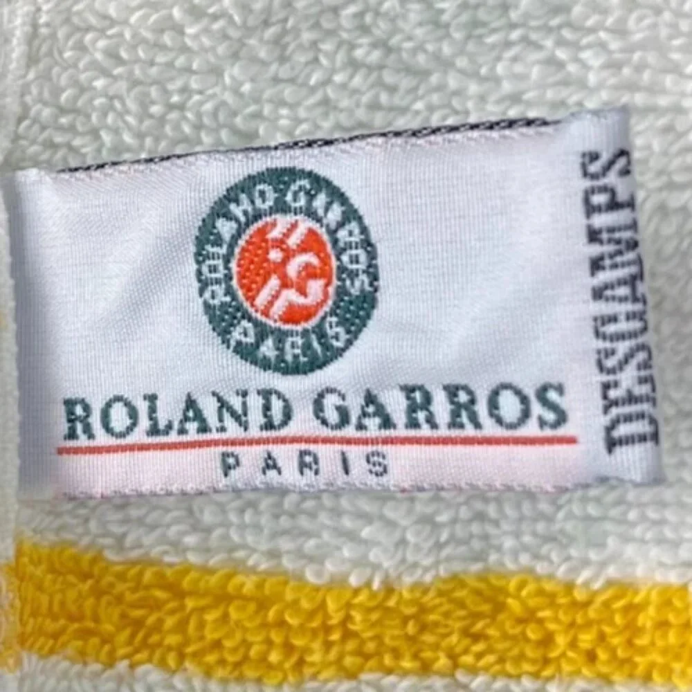 Roland Garros 1995 Vintage French Open Tennis Tournament Towel